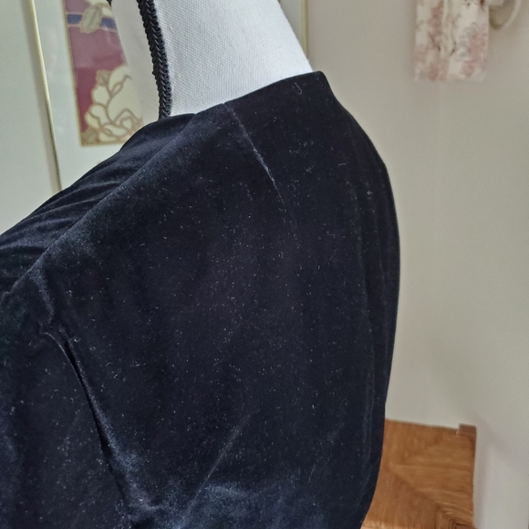 Vtg Nan Duskin Bill Blass Velvet Blazer - Picture 10 of 15